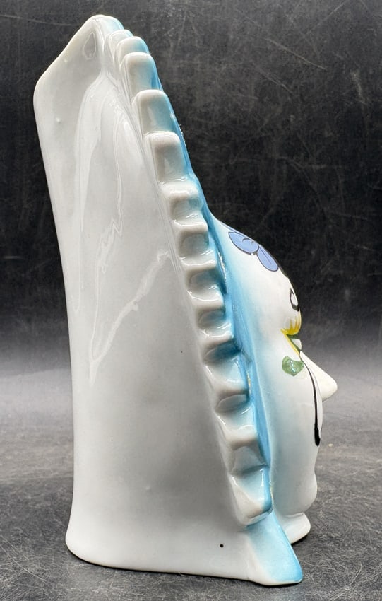 Creepy Masquerade Mask Head Vase - 5