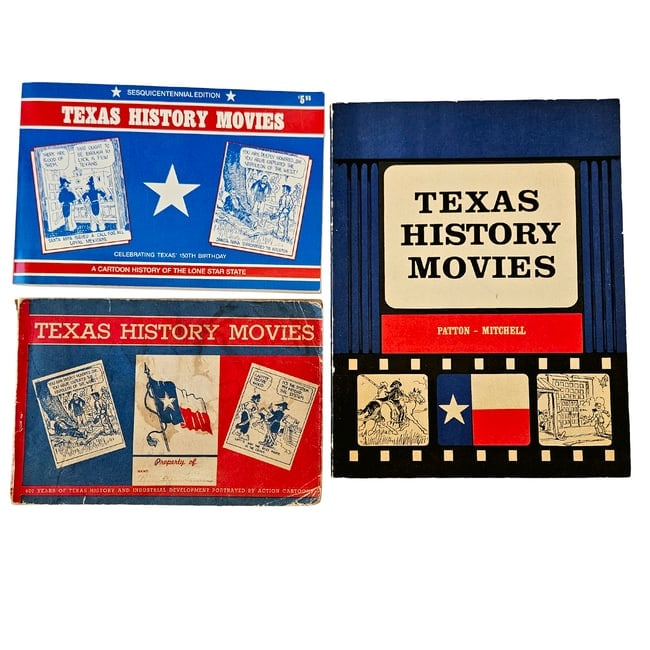 Texas History Movies Varies Book Releases and Formats - 2