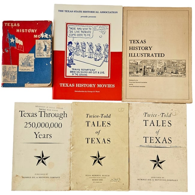 Texas History Movies Varies Book Releases and Formats - 3