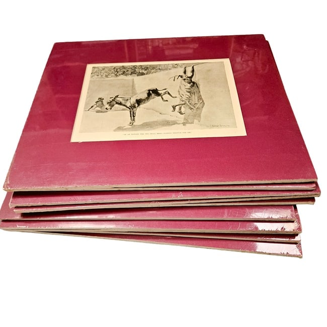 Frederic Remington 1890 Harper's Weekly Set of 10 Illustrations from Thomas A. Janvier's "The Aztec - 2