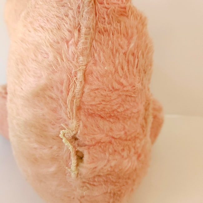 Vintage 1950s Borden Mascot Elsie the Cow Plush Pink Doll - 4