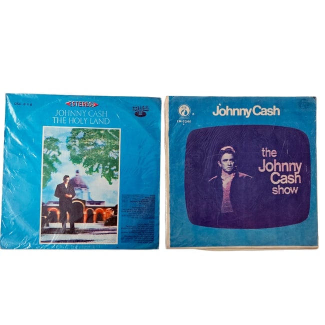 Country Music LP's Merle Haggard and Johnny Cash - 2