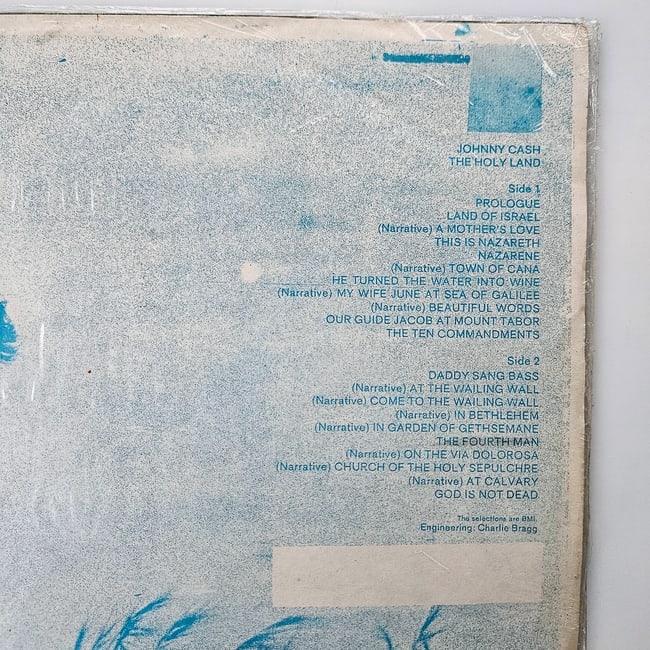 Country Music LP's Merle Haggard and Johnny Cash - 4