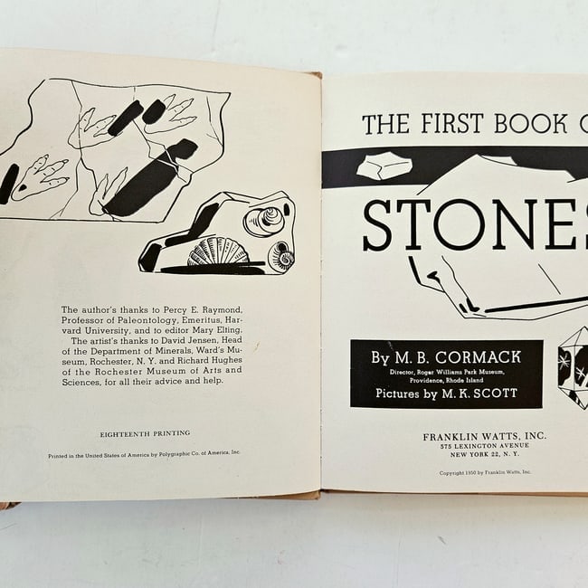 Four Vintage "First Books" Series Hard Cover Books - 9