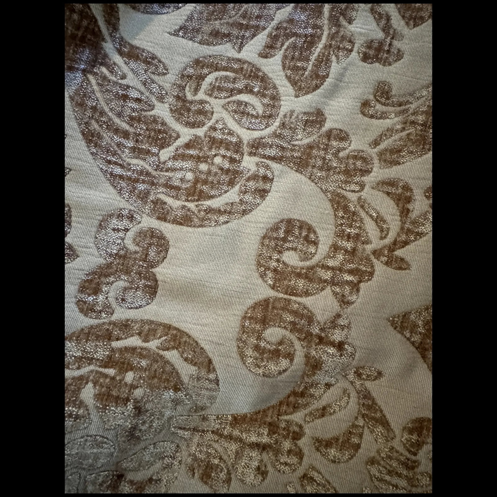 Vintage heavy Tapestry Material 6.14 yards by 1.58 yards For Drapes ,furniture Medieval dresses - 10