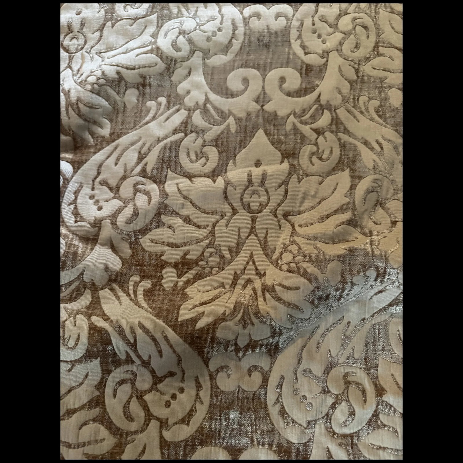 Vintage heavy Tapestry Material 6.14 yards by 1.58 yards For Drapes ,furniture Medieval dresses - 4