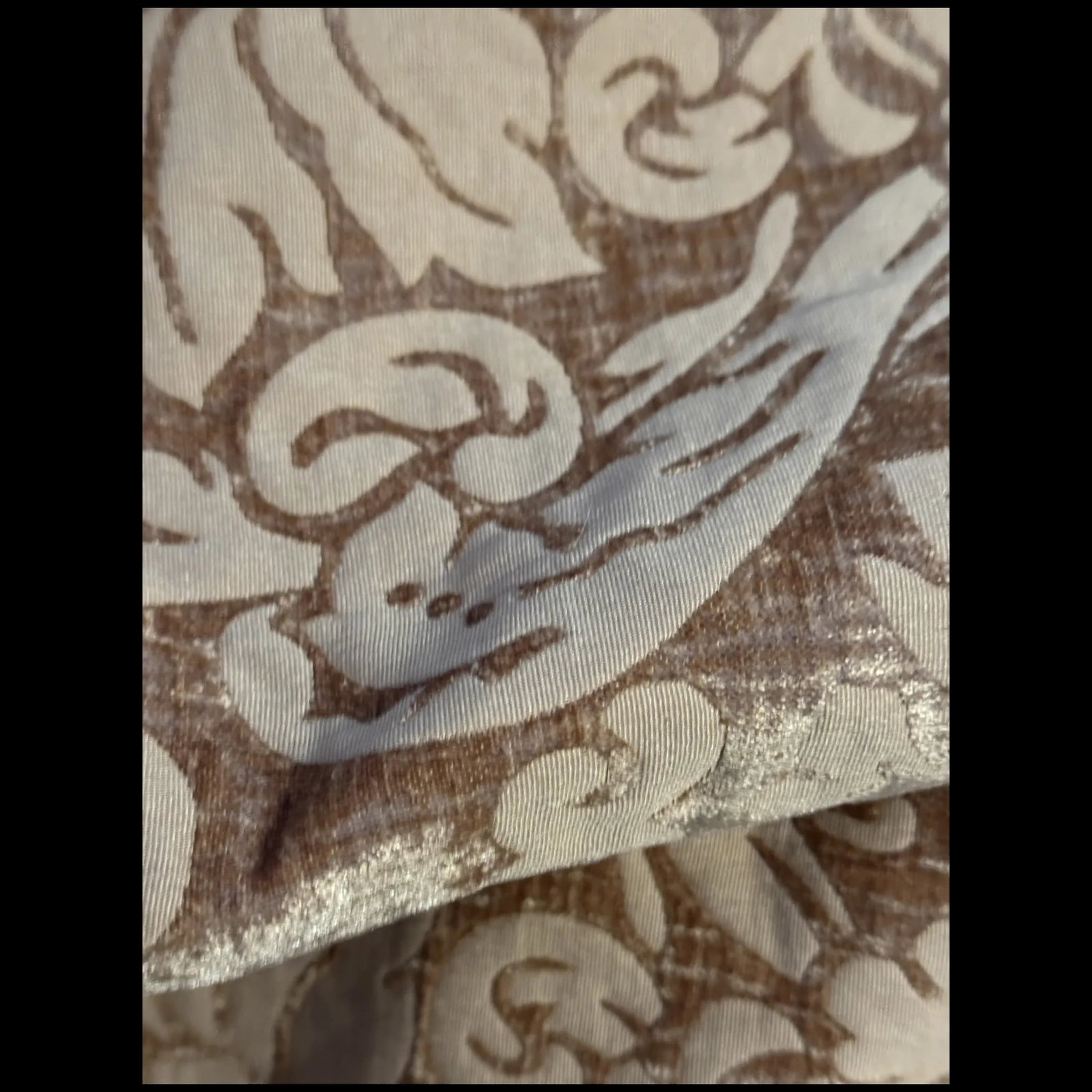 Vintage heavy Tapestry Material 6.14 yards by 1.58 yards For Drapes ,furniture Medieval dresses - 7