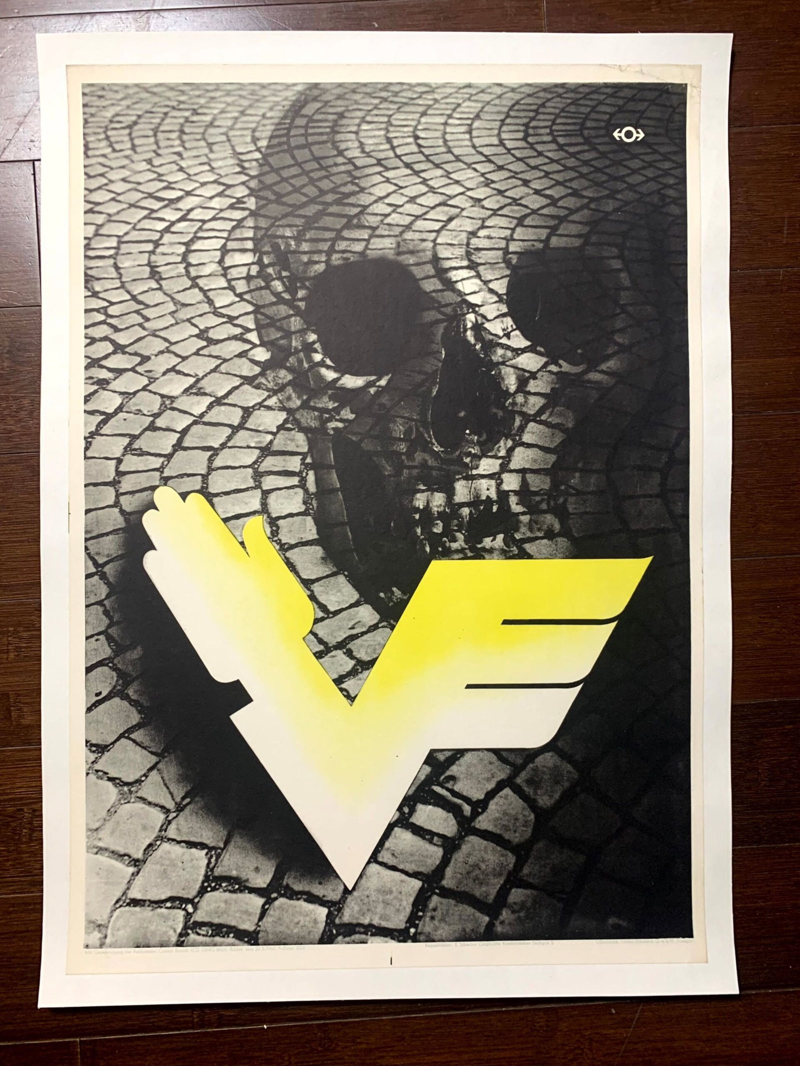 VF (1947) 17"x23" German Traffic Safety Poster LB (1 of 2)