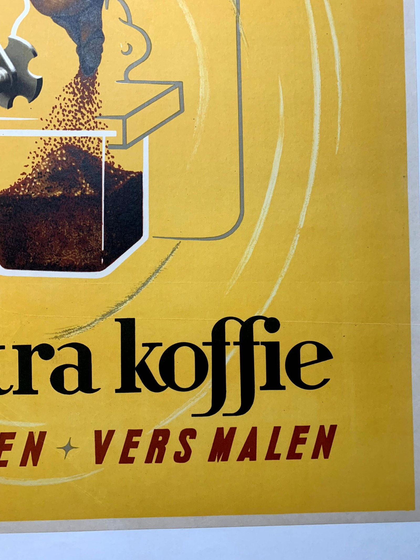 Zijlstra Koffie (1950's) 22"x31" Dutch Advertising Poster LB - 3