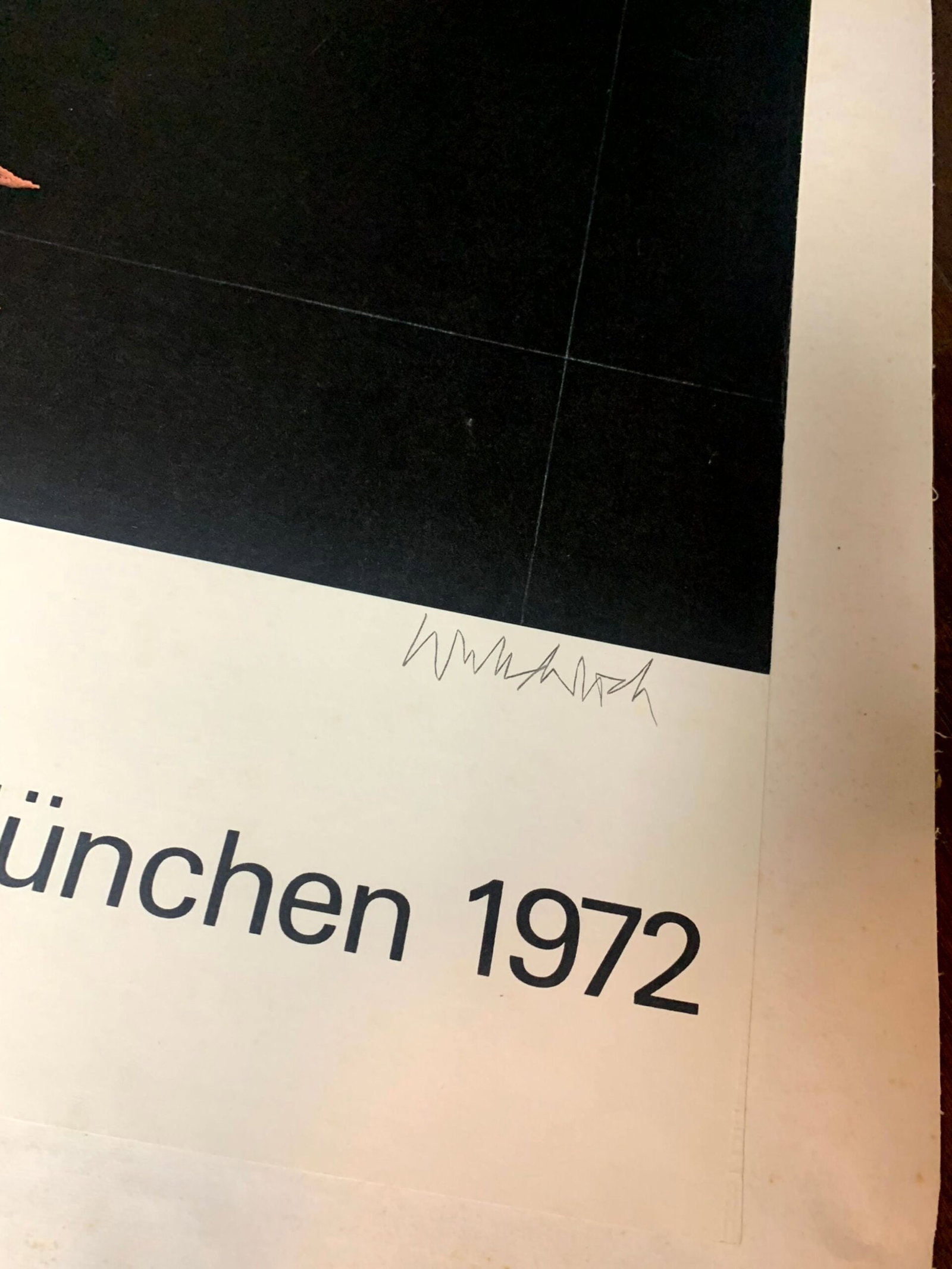 Olympic Games Munich (1972) 25"x40" German Sports Poster LB - 4