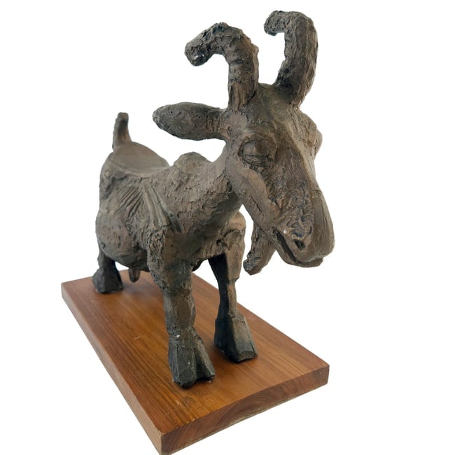 Pablo Picasso "She Goat" Sculpture by Austin Production 1960's - 3