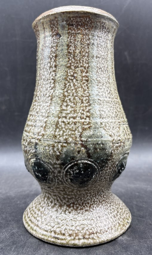 Signed Art Pottery Vase - 3