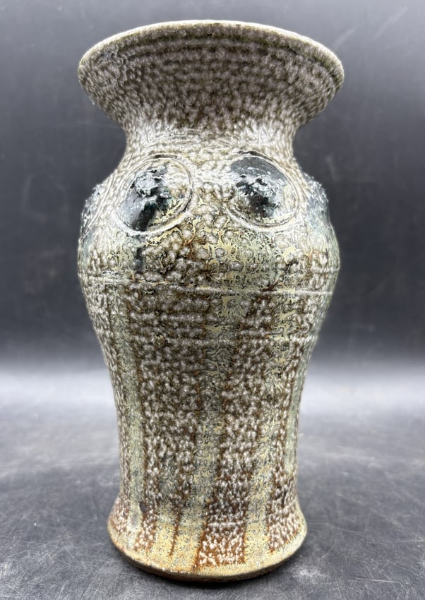 Signed Art Pottery Vase - 4