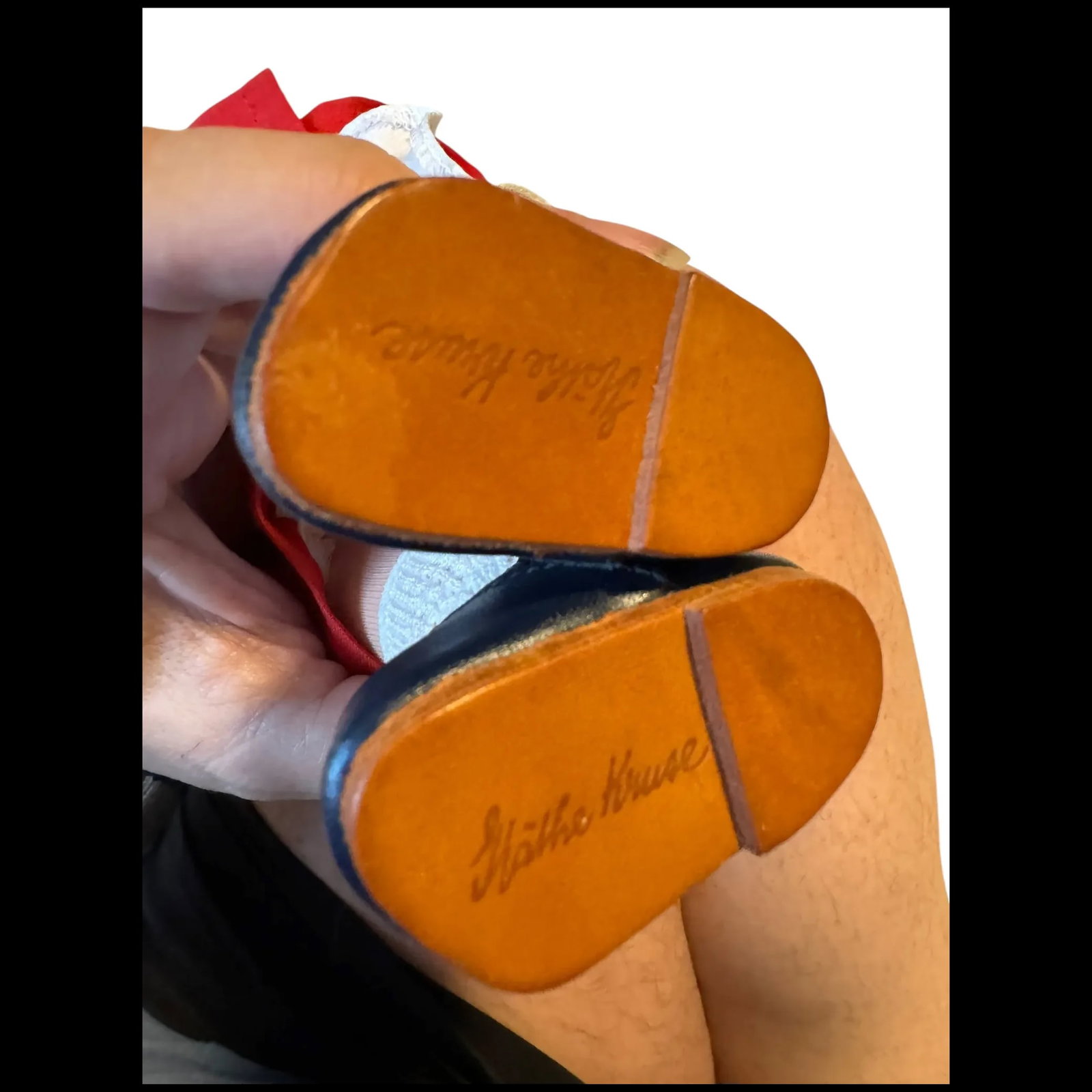 Vintage Katie Kruse Boy Girl Pair original clothing 14/15" signed feet - 8