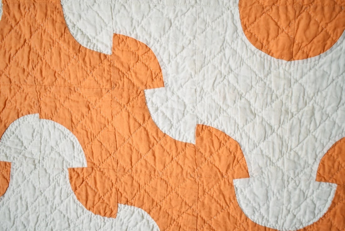 30's Jigsaw Puzzle Quilt - 4