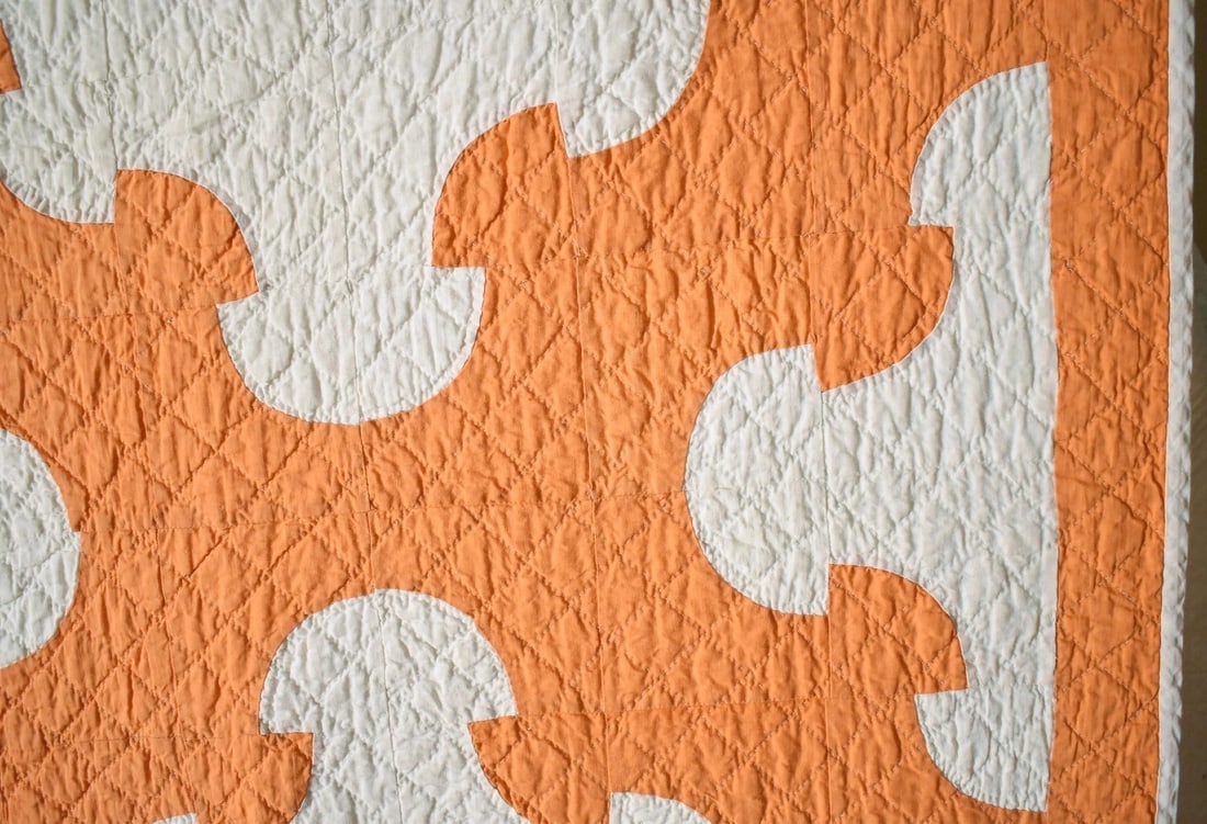 30's Jigsaw Puzzle Quilt - 6
