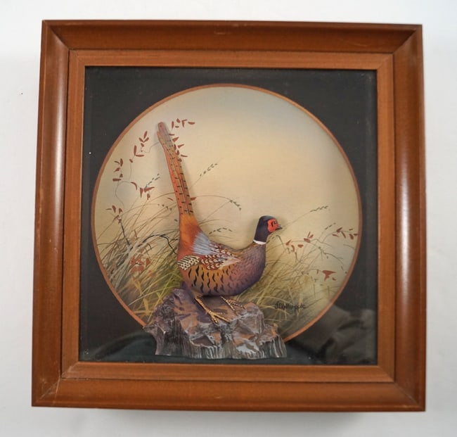 Pheasant Bird Diorama by J.Q. Whipple (1 of 4)