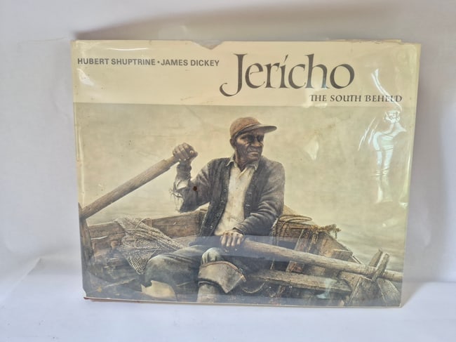 Book by Hubert Shruptine and James Dickey: Coffee table sized book by Hubert Shruptine and James Dickey(author of Deliverance). The photos will answer any questions; foxing to cover edges and, as shown, a tear on the back dust jacket. The book