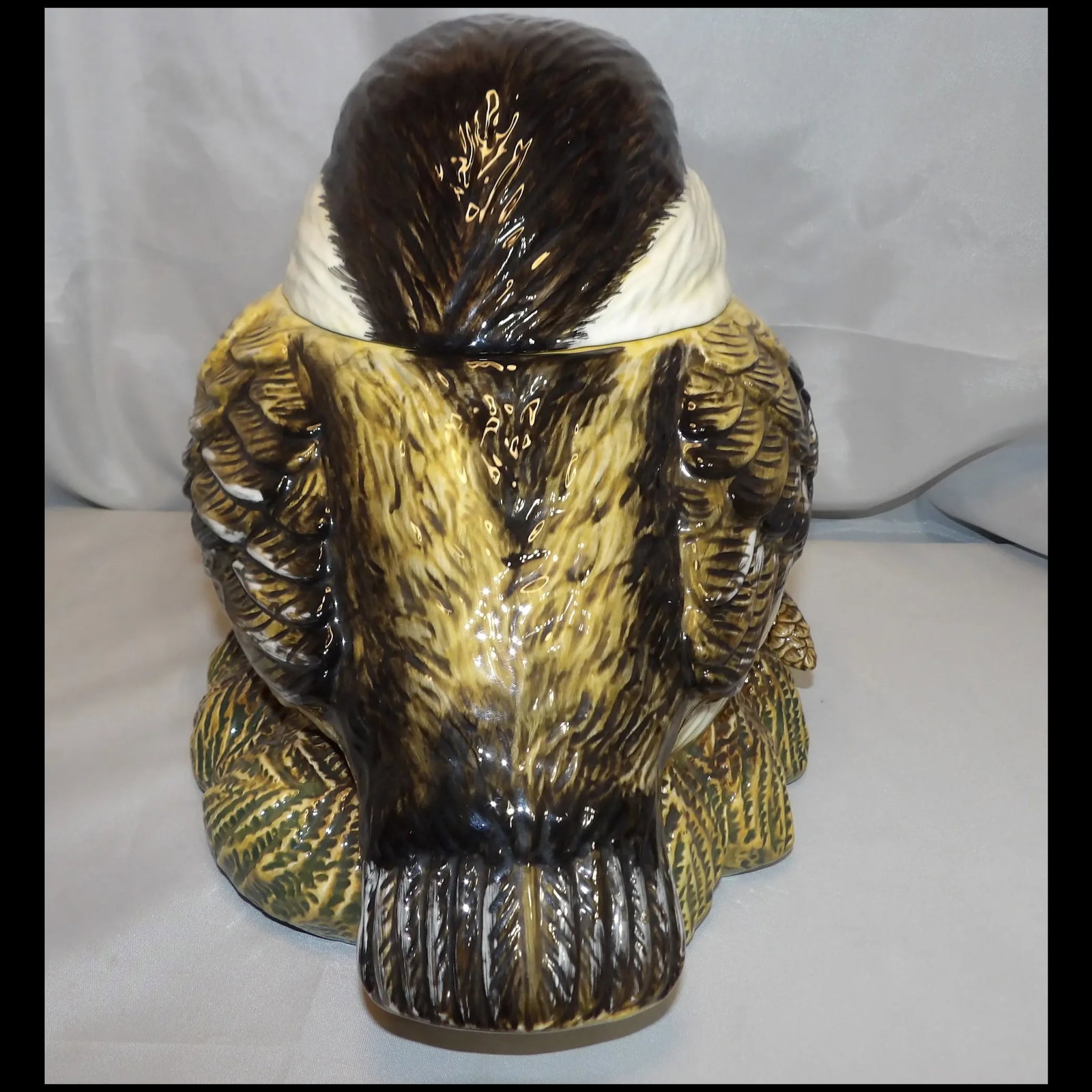 Fat Chickadee Cookie Jar Big Sky Carvers - 6