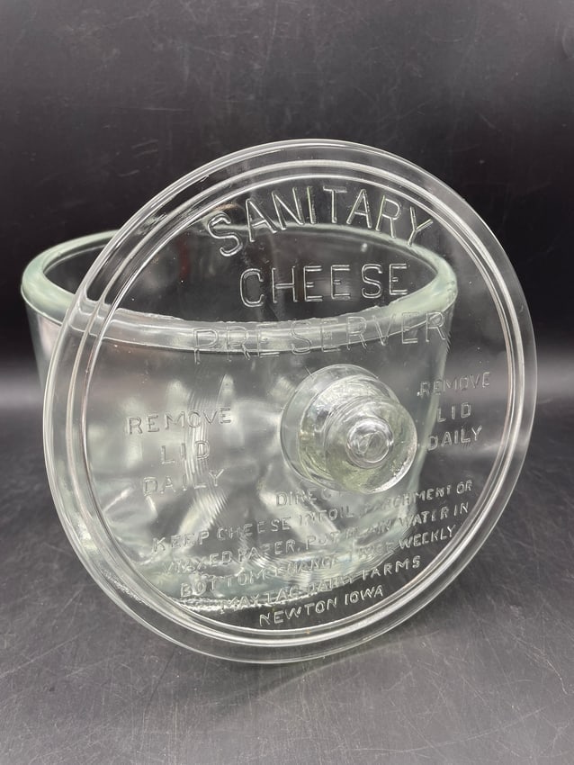 Vintage Sanitary Cheese Preserver Maytag Dairy Farms Newton Iowa (1 of 8)