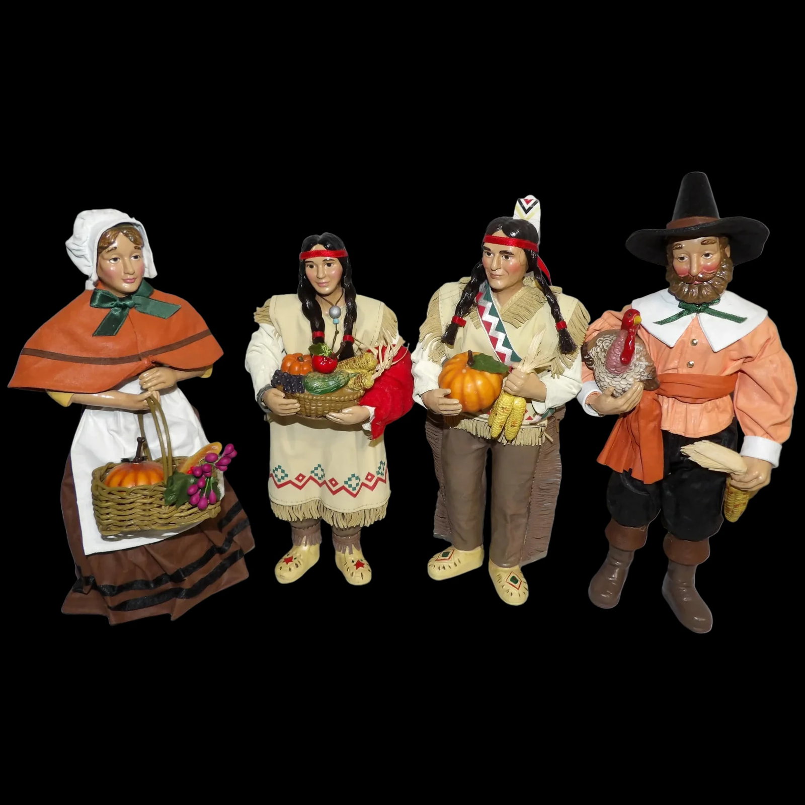 Thanksgiving Fabric Mache Set by Midwest Cannon Falls (1 of 10)