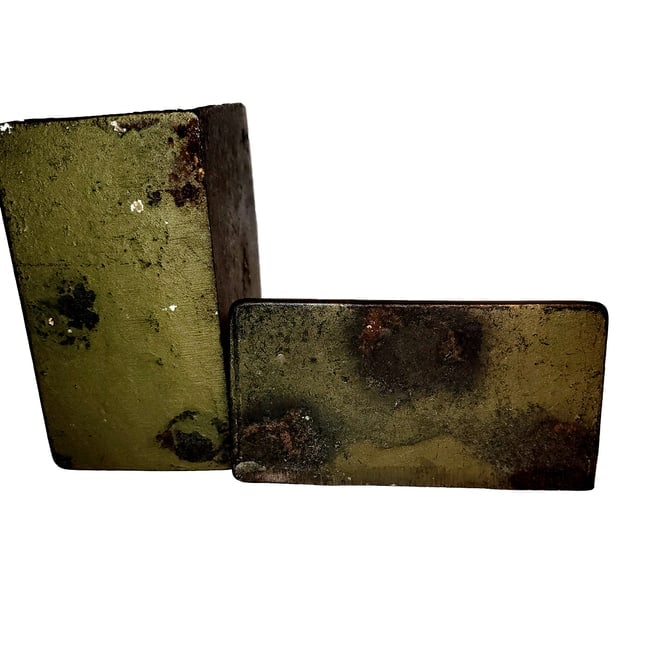 Vintage Bronzed Cast Iron End of the Trail Bookends - 6