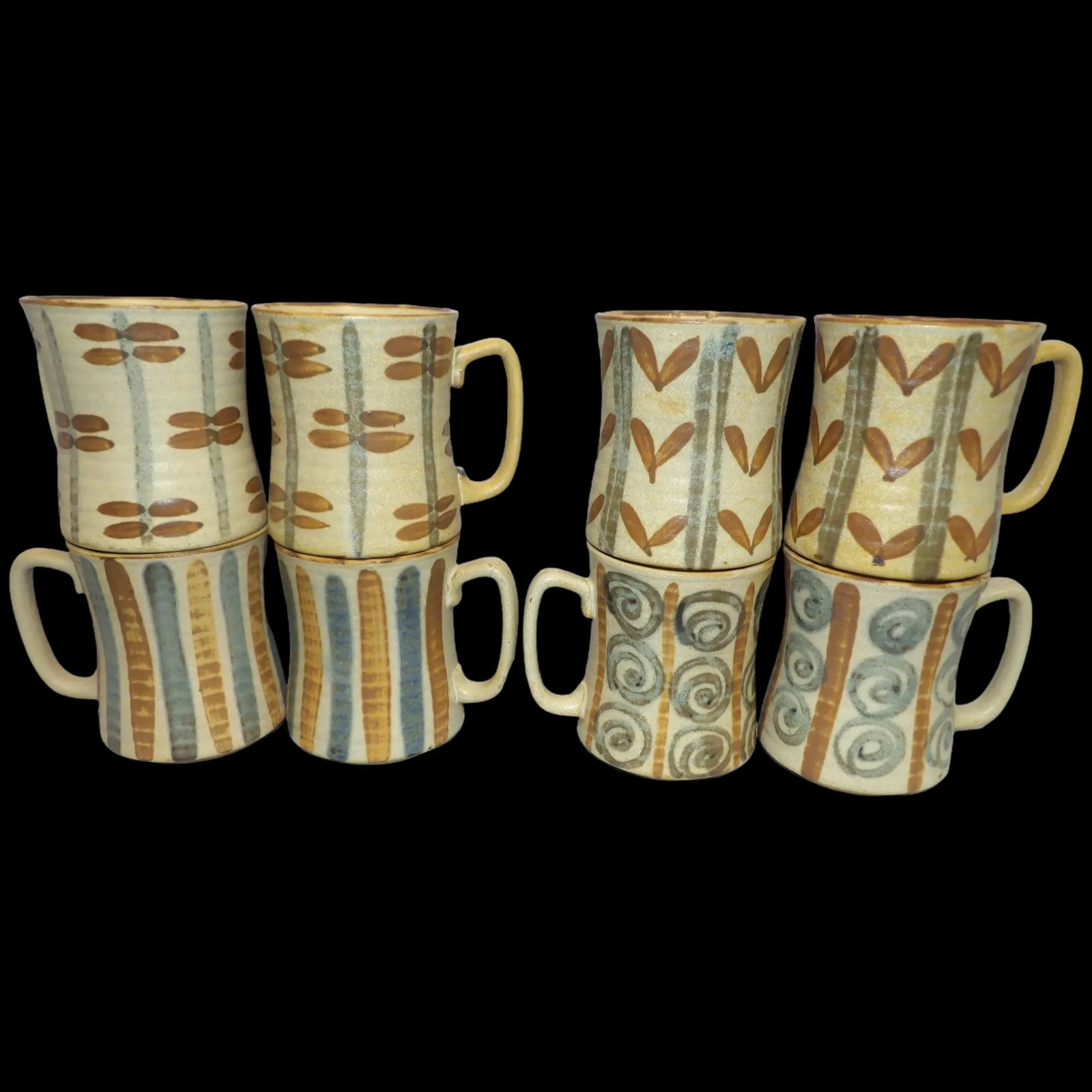 Hand Made Stoneware Coffee Mugs- (1 of 8)