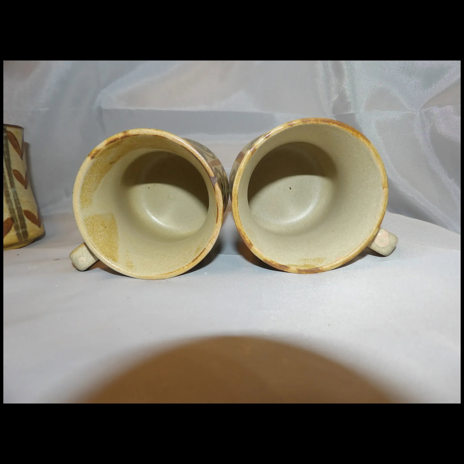Hand Made Stoneware Coffee Mugs- - 7