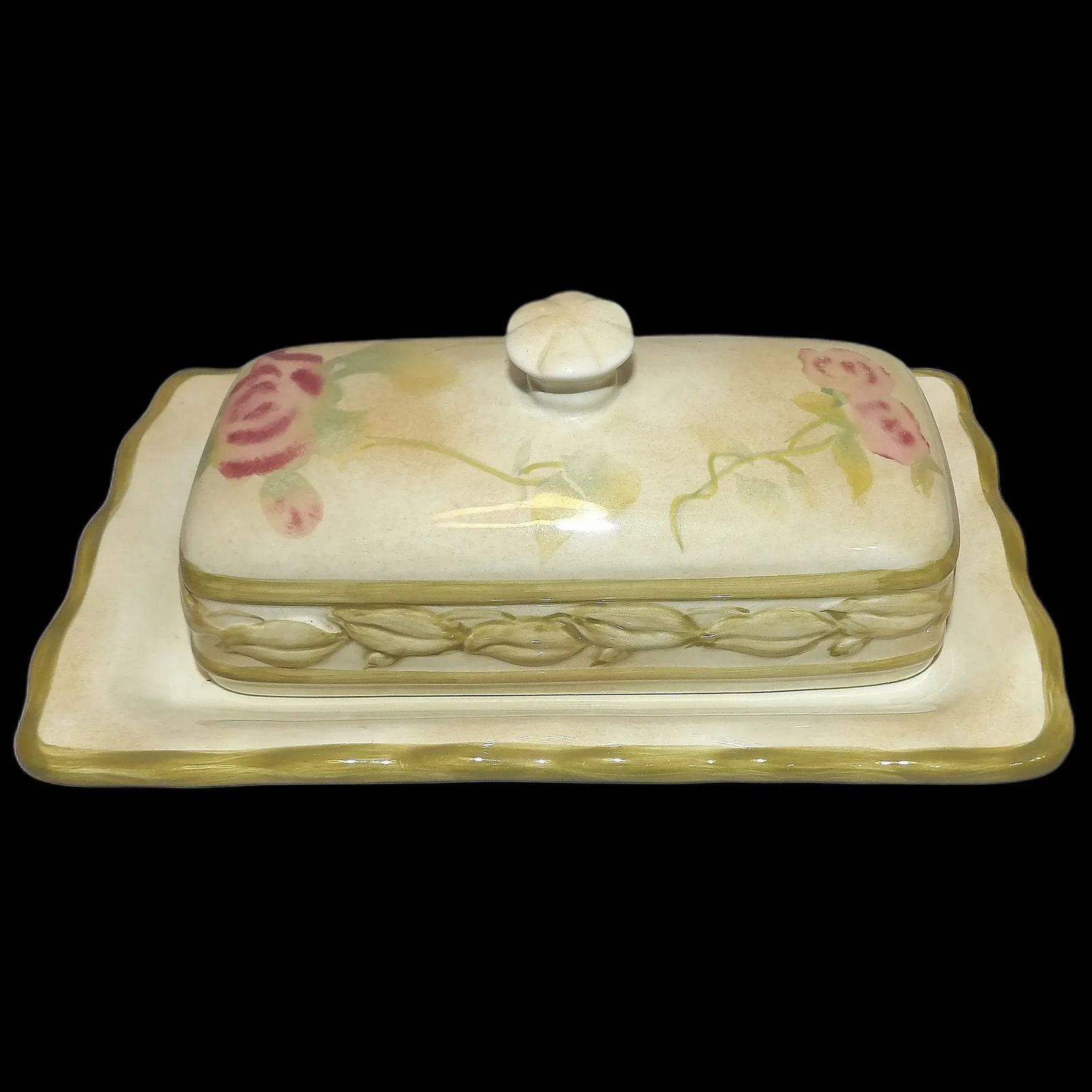 Cheri's Roses 1/4 lb Covered Butter by 222 Fifth (1 of 7)