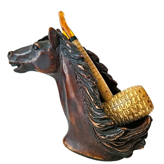 Vintage Decorative Pipe Cigar Holders Cigarette Ashtrays Smoking Accessories - 2
