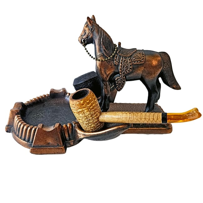 Vintage Decorative Pipe Cigar Holders Cigarette Ashtrays Smoking Accessories - 5