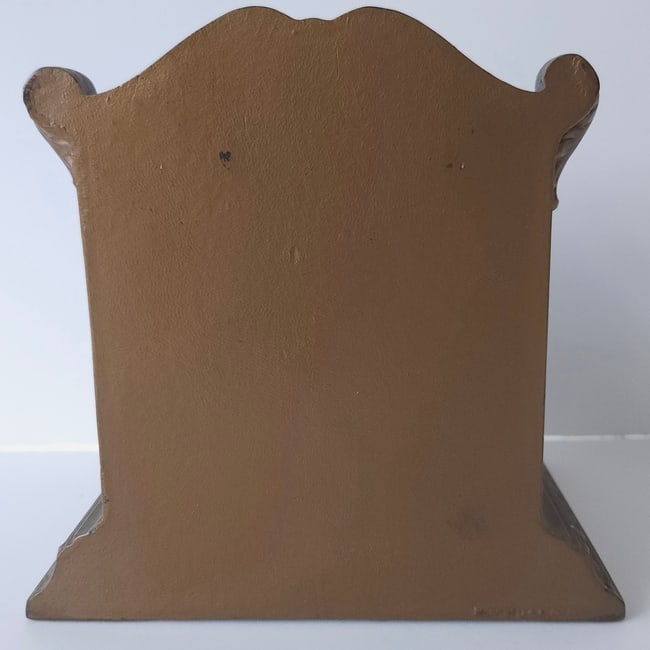 Native American Chief Bookend Doorstop Bronze Bust - 5