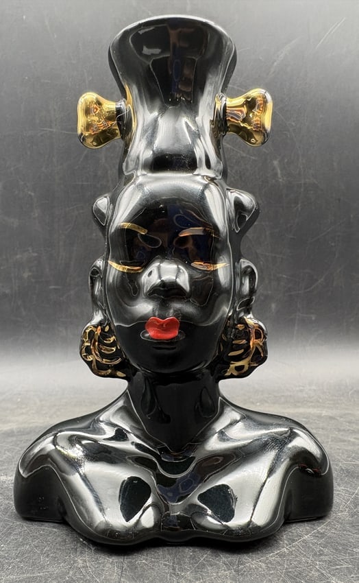MCM Blackamoor Head Vase - 2