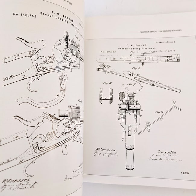 Freund & Bro Pioneer Gun Makers to The West F J Pablo Balentine SIGNED 1st ED 1997 Hardback DJ - 7
