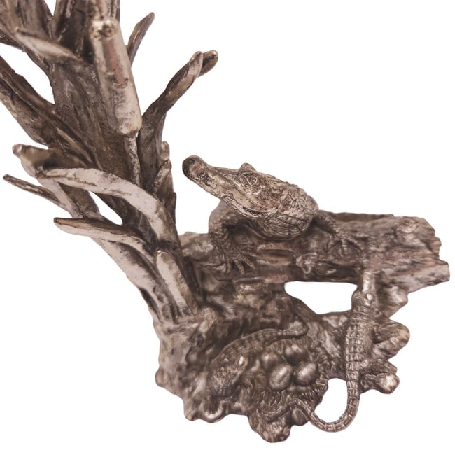 Rare Arthur Court Alligator Crocodile Figurine - 2