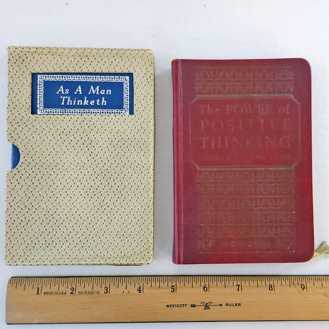 Thinking Man's Lot of Books and Bookends - 6