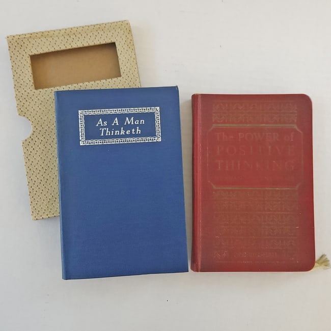 Thinking Man's Lot of Books and Bookends - 7