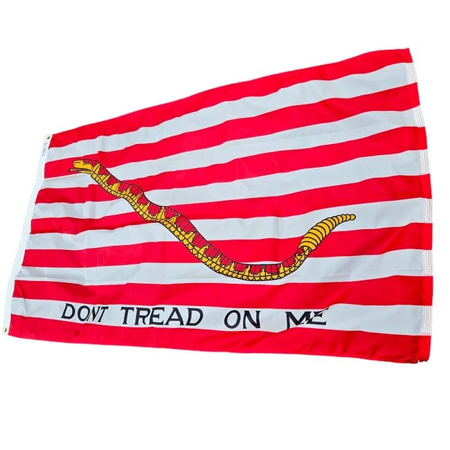 Historical First Navy Jack Flag "Don't Tread on Me". - 5