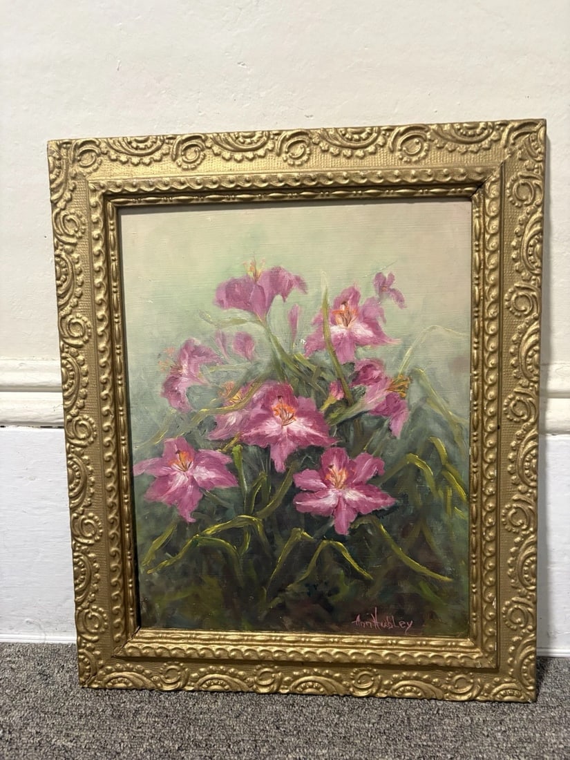Ann Hubley Oil On Board Still Life Painting (1 of 5)