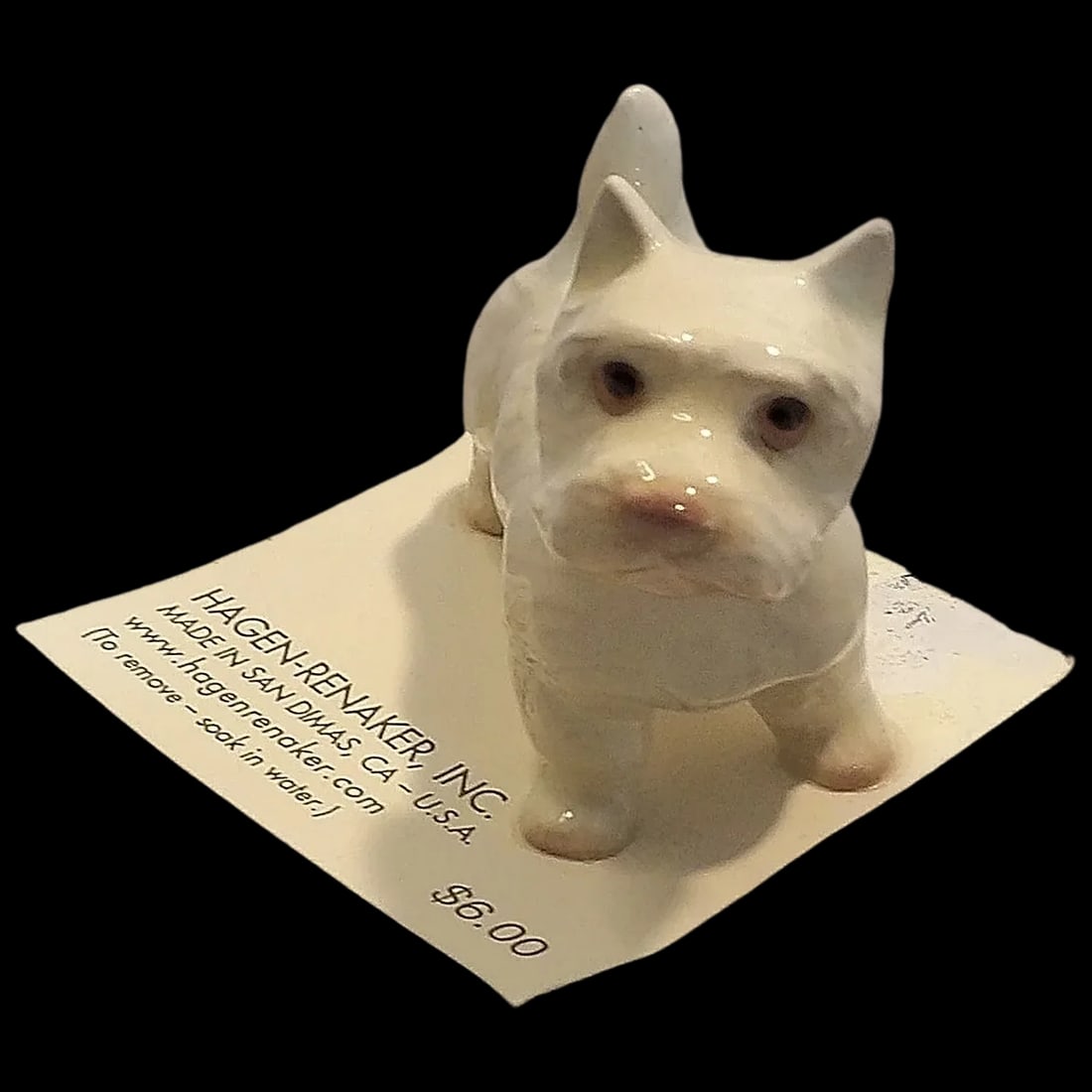 Vintage West Highland Terrier by Hagen Renaker Dog Figurine (1 of 6)