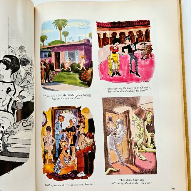 The Twentieth Anniversary Playboy Cartoon Album Hugh Hefner 1974 1st Ed HC - 11