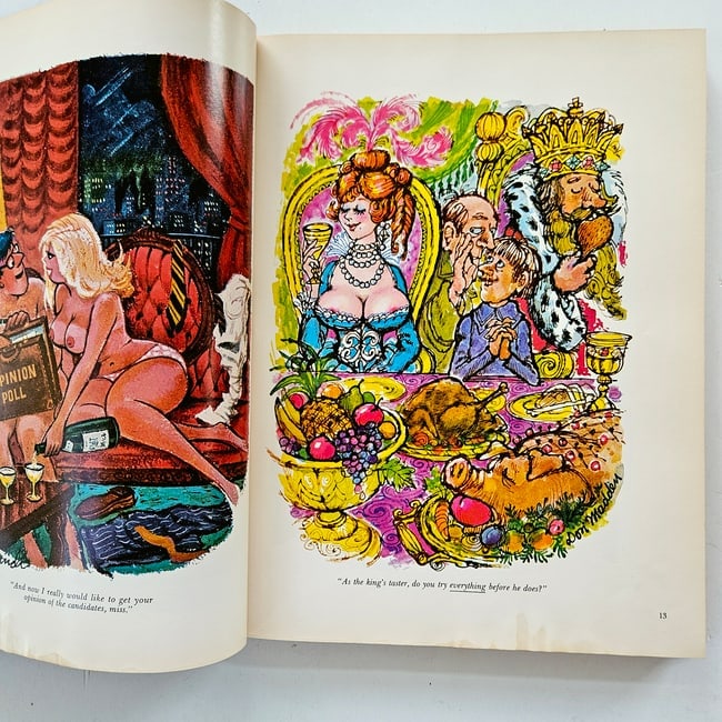 The Twentieth Anniversary Playboy Cartoon Album Hugh Hefner 1974 1st Ed HC - 12
