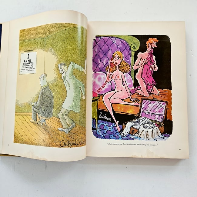 The Twentieth Anniversary Playboy Cartoon Album Hugh Hefner 1974 1st Ed HC - 13