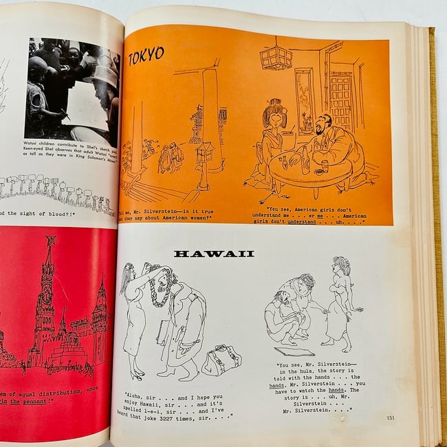 The Twentieth Anniversary Playboy Cartoon Album Hugh Hefner 1974 1st Ed HC - 2