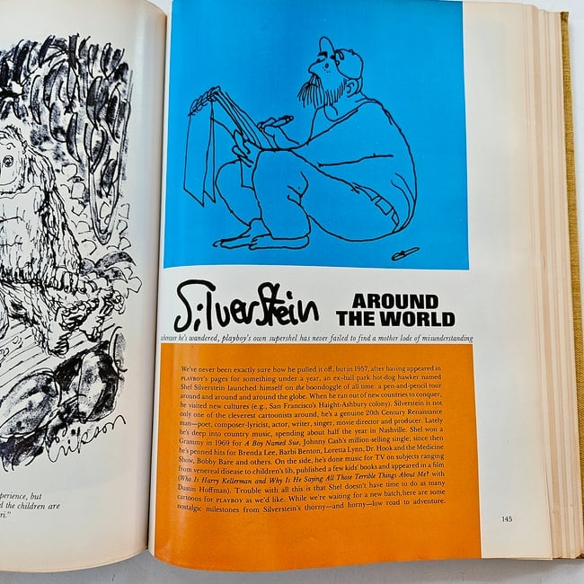 The Twentieth Anniversary Playboy Cartoon Album Hugh Hefner 1974 1st Ed HC - 3