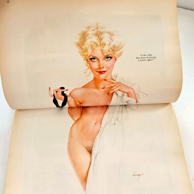 The Twentieth Anniversary Playboy Cartoon Album Hugh Hefner 1974 1st Ed HC - 5
