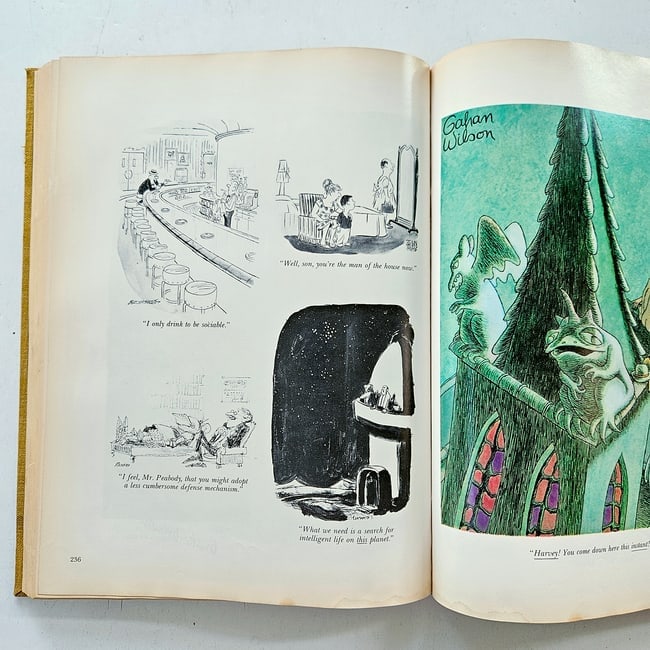 The Twentieth Anniversary Playboy Cartoon Album Hugh Hefner 1974 1st Ed HC - 8