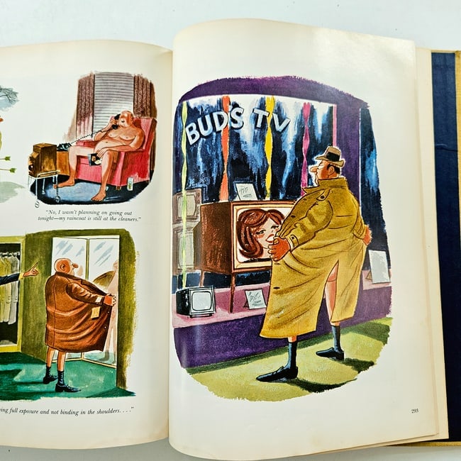 The Twentieth Anniversary Playboy Cartoon Album Hugh Hefner 1974 1st Ed HC - 9