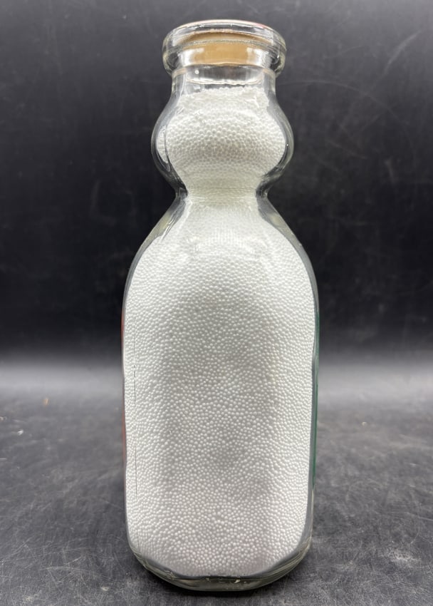 1 Quart Cream Top Milk Bottle - 3