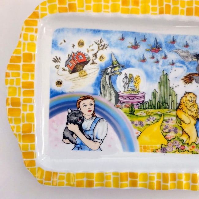 2011 Wizard of Oz 12" Rectangular Tray Wizard by Cardew Design - 2